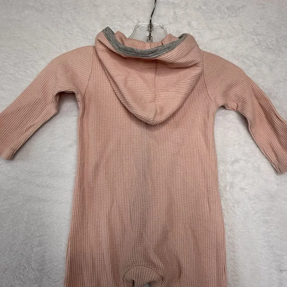 Baby Girl 7 for all‎ Mankind 3-6 Month Coverall One Piece Pink
